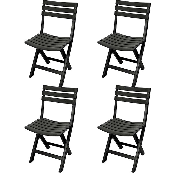 4-PZ-SEDIE-Pieghevoli-Komodo-Antracite-IPAE-PROGARDEN-Sedia-CM-44X41X78-B07BNRYFNR