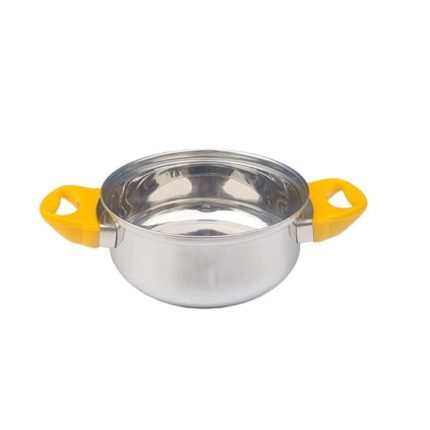 Casseruola in acciaio 18/10 antiaderente con triplo fondo - Diametro 16 cm - KOCHSYSTEME SOLINGEN