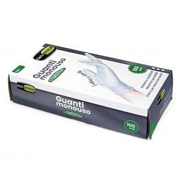 GUANTI 100PZ MISTO LATTICE VINILE TG M