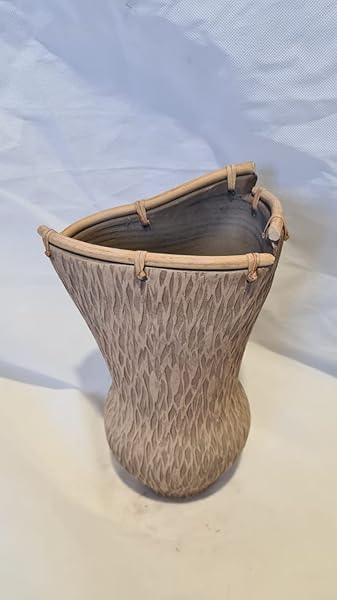 Vaso-marrone-in-terra-cotta-Stile-Moderno-Minimal-Adatto-Arredamento-Casa-Industrial-Altezza-30cm-B0BT4VLHXR-3