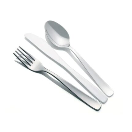 tris posate Forchetta Coltello Cucchiaio